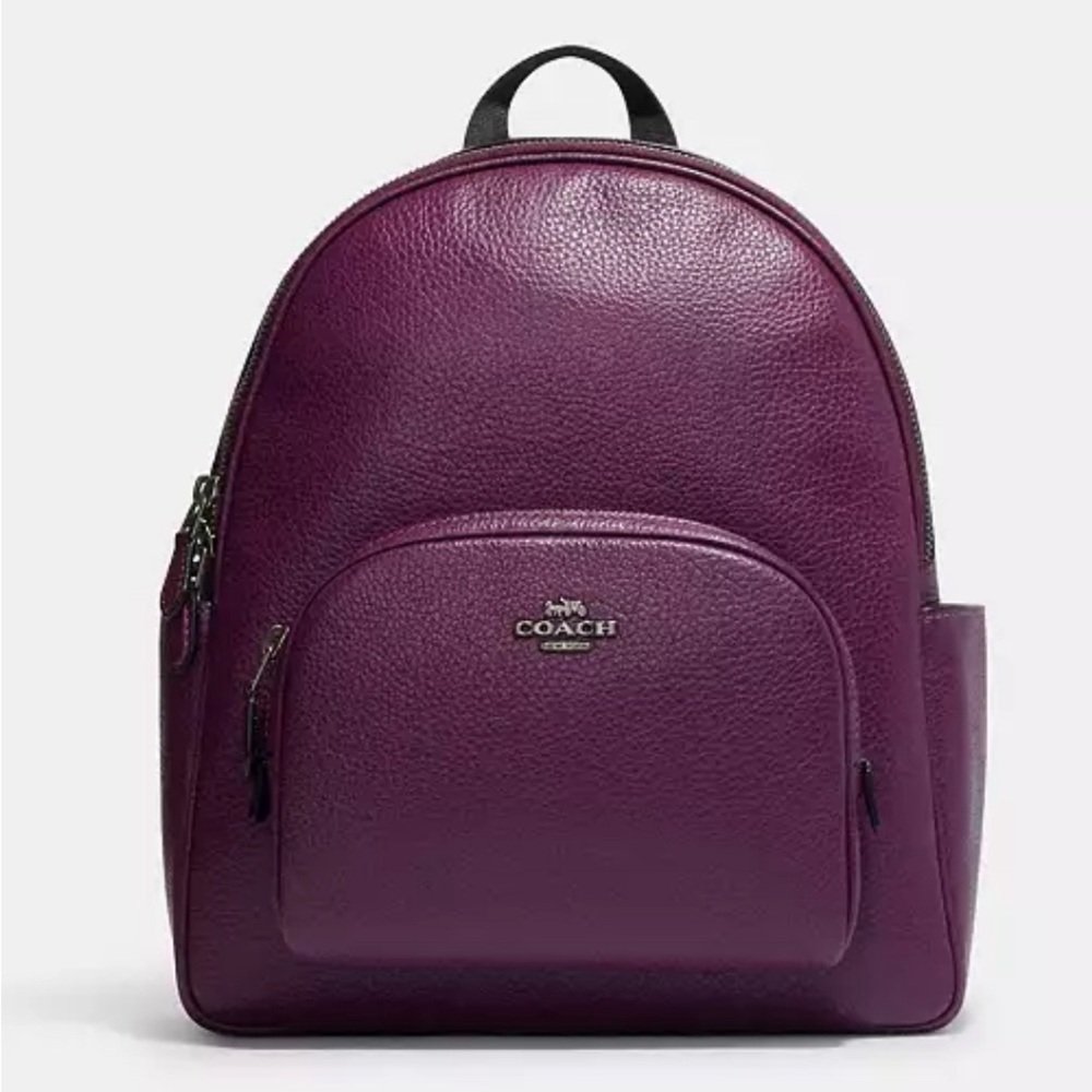 NWT Boysenberry Coach Court Backpack